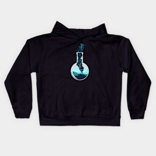 Inside a flask Kids Hoodie